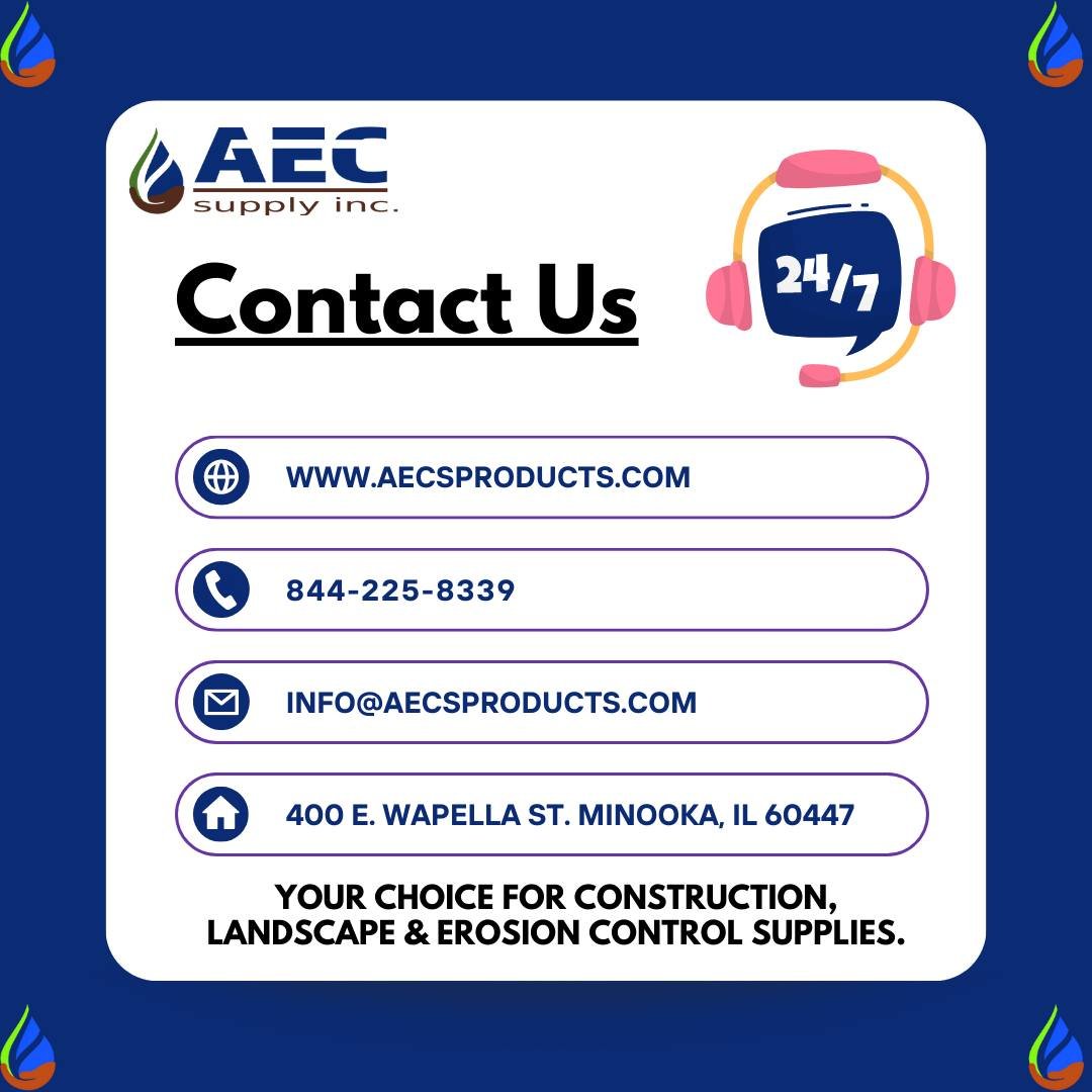 Need erosion control, landscape or construction supplies?

Let us help you out! Call now: (844) 225-8339.

#ErosionControl #LandscapeSupplies #ConstructionSupplies