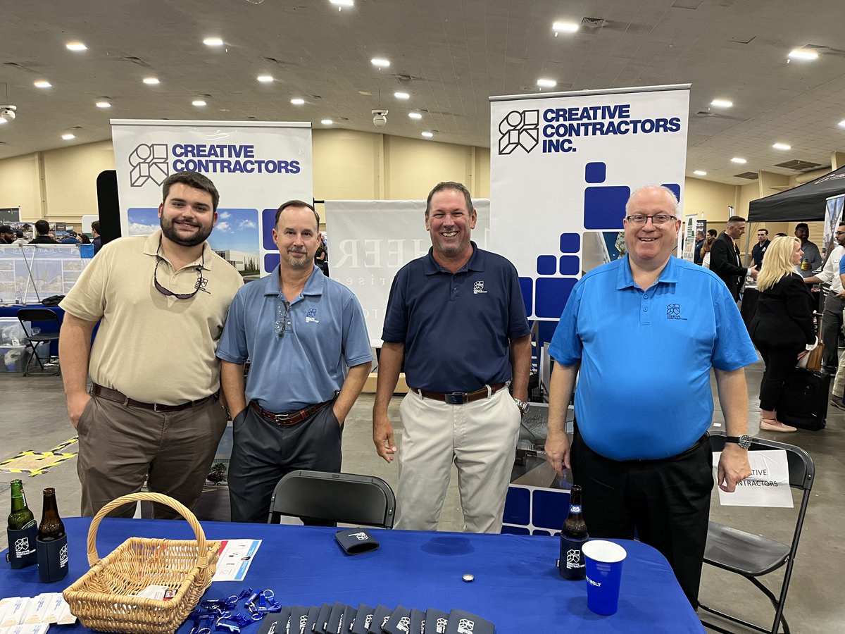 Team Creative had a great time at ABC Florida Gulf Coast Chapter's General Contractor’s Tabletop event yesterday! We love our construction community, partners, and friends. 

#TeamCreative #CreativelyBuilt #BuiltByCreative #ABCFLGulf #Construction #GeneralContractors