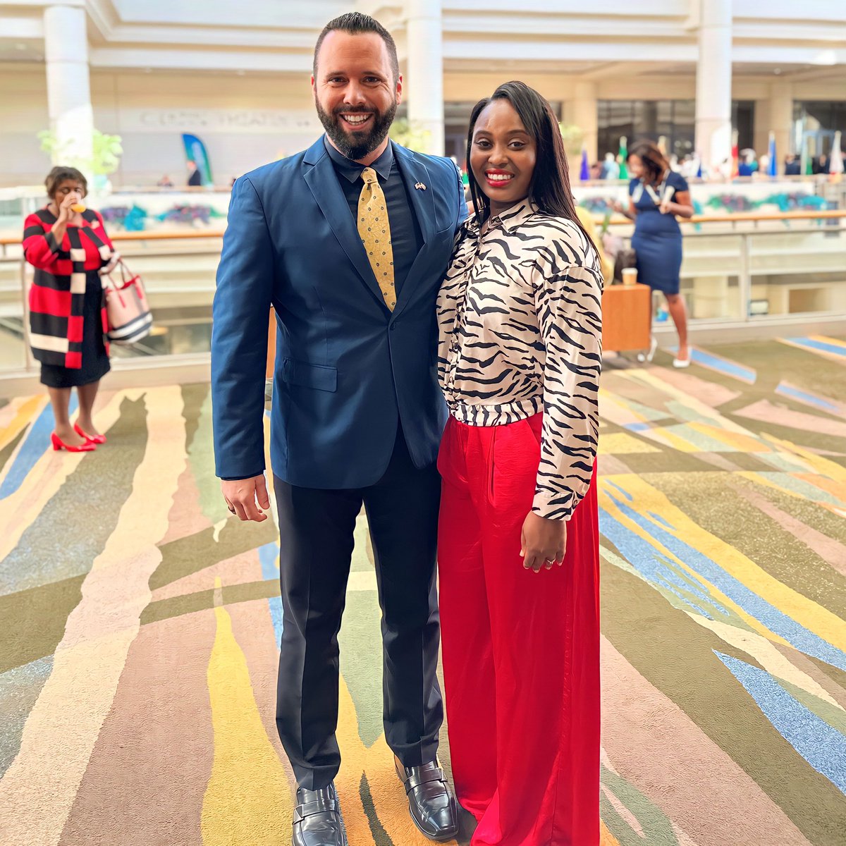 AustinArthurWO's tweet photo. This morning I attended the @OrangeCoFL State of the County with my friend Chloe Brunson. Chloe is a community advocate, member of the OC #SafetyTaskForce and NEWLY appointed member of the Winter Garden #PlanningAndZoning Board! She is doing amazing things for our community AND I am honored to have her #endorsement to be your next Orange County Commissioner! https://t.co/OFWeDZ7lVU
