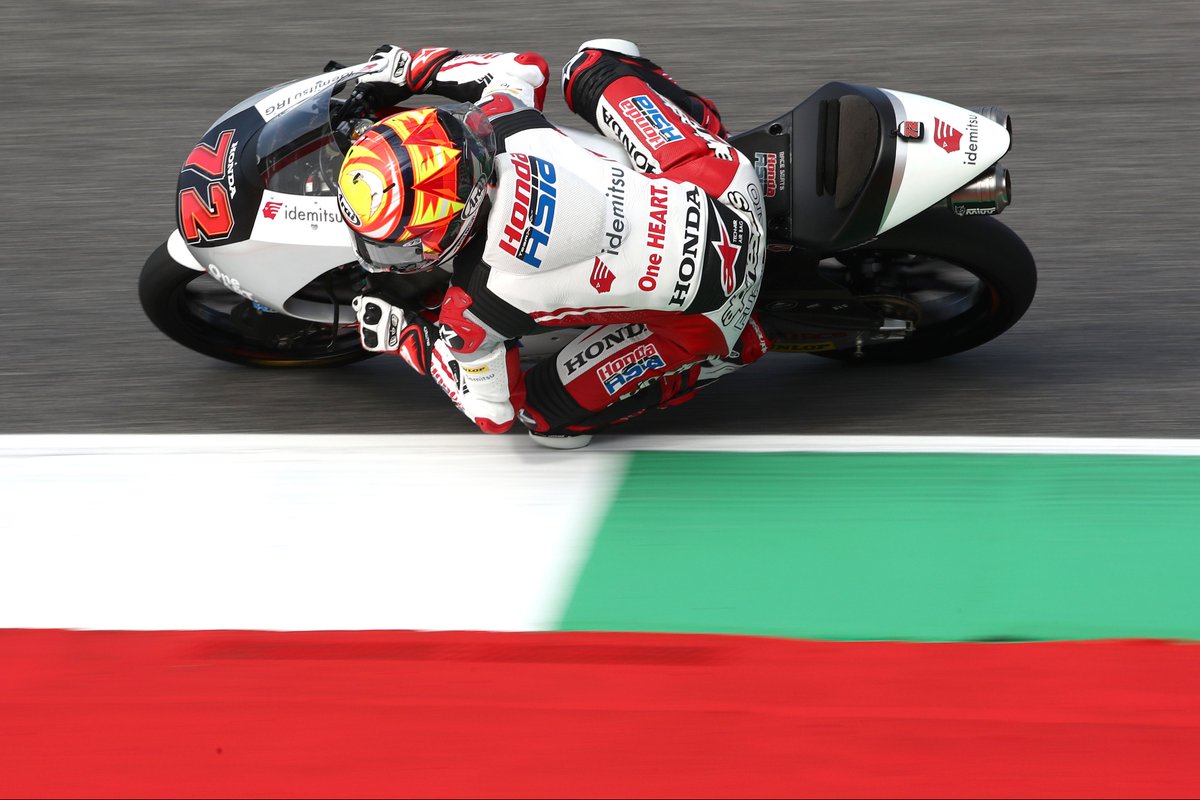 Superb debut of @Taiyofurusato72 at @MugelloCircuit 

#Moto3 #ItalianGP 🇮🇹 #hondaracingcorporation

Read more: bit.ly/43uhvNx