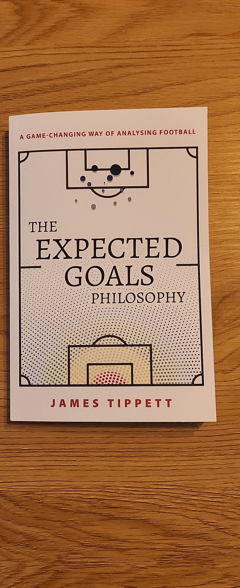 Nieuw leesvoer!
Altijd bereid om bij te leren op vlak van voetbal.
Een kleine review volgt zeker nog eens ik hem uitgelezen heb!
<a href="/xGPhilosophy/">The xG Philosophy</a>