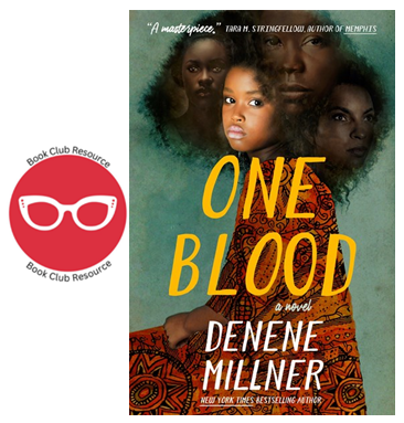 .@MyBrownBaby's potent and beautiful tale explores three women and their struggle with generational trauma and healing. ONE BLOOD makes the perfect pick for your book club with much to talk and think about. Check out this Reading Group Guide📚👉bit.ly/3MXxRak #colldev