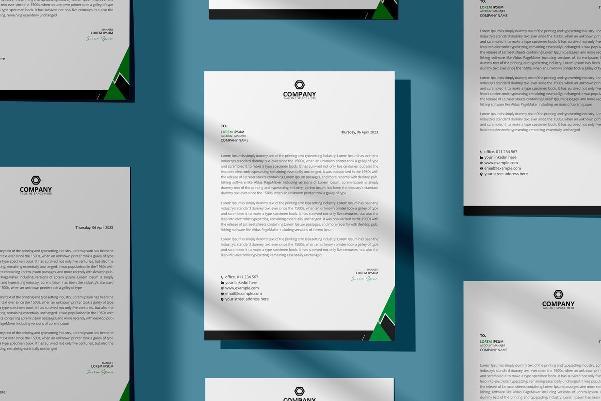 gprojectt4's tweet photo. Letterhead Template Design 
Behance: https://t.co/CqEz5FlNJf 

If you need to create a Professional Letterhead Design you will contact me now! 
Gmail : graphicprojectt4@gmail.com
WhatsApp : +8801317845623

#modern #letterhead #print #simple #branding #business #corporate #design https://t.co/nP5PJUXKnc