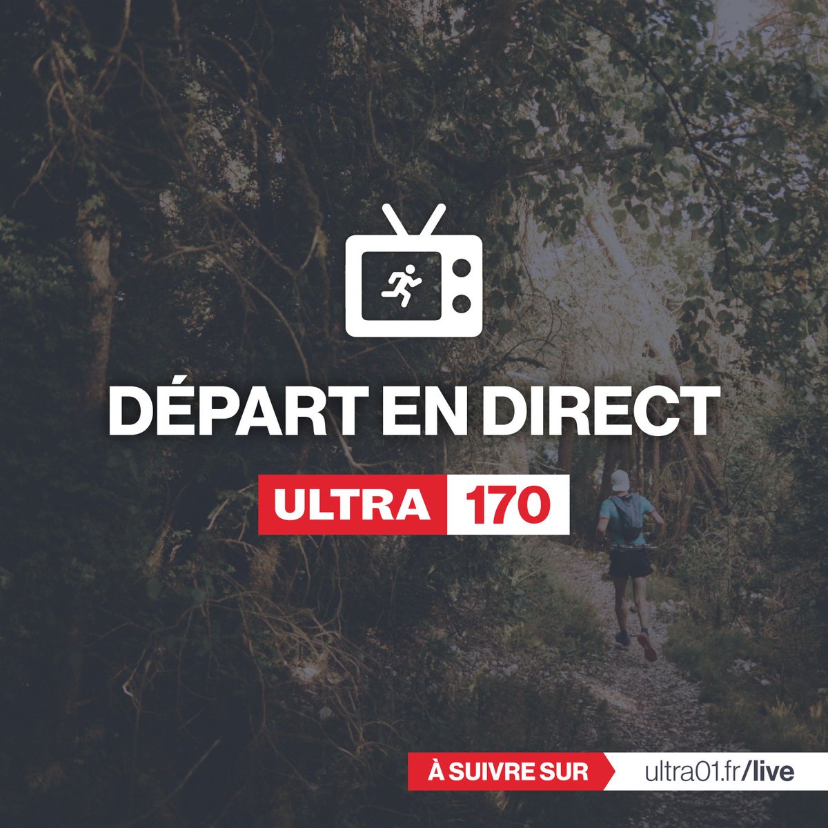 ultra01trail's tweet photo. 🔴 ULTRA 170 | #DIRECT 🔥

Suivez le départ en live dans quelques minutes 👉 https://t.co/peEXNSlgnW

#TigerBalm #ULTRA01 #CanalULTRA01 https://t.co/Zfb7VwE6mk