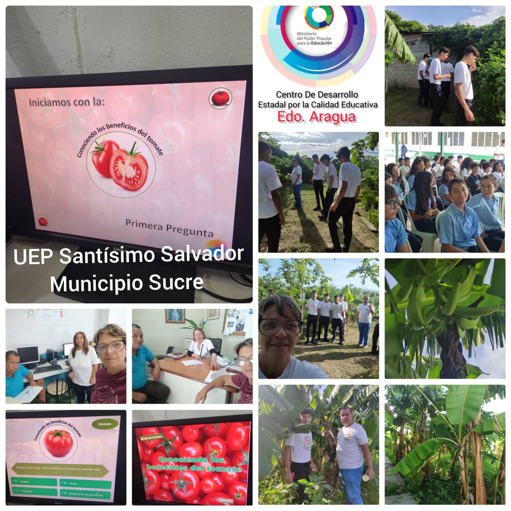 #9 Fortalecimiento del conuco, promoviendo la investigación y formación .Municipio Sucre Potencia Educativa
#VivaElPoderPopular
<a href="/NicolasMaduroMo/">Nicolas Presidente</a>
@MPPEDUCACION
<a href="/Aragua1Ze/">Ze_ Aragua1</a>
<a href="/_LaAvanzadora/">Yelitze Santaella</a>
<a href="/Soykarinacarpio/">Karina Carpio</a>
<a href="/GobiernoAragua_/">Gobierno Aragua</a>
@PiedadQuintana1
