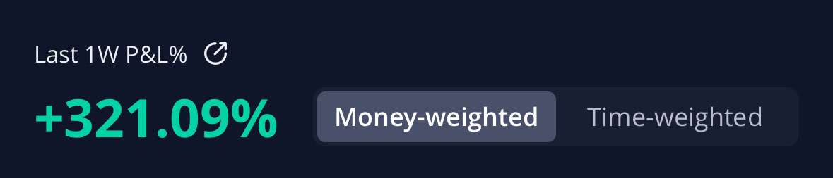 Success by Kjv1004 in Xenith Trading!