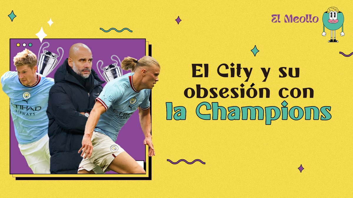 elespectador's tweet photo. #Video 🟣 En el #Meollo 🧠 le contamos cómo funciona el multimillonario proyecto de Manchester City para ganar la Champions. 

https://t.co/1aVUw6rG0a https://t.co/s5iahoEABH