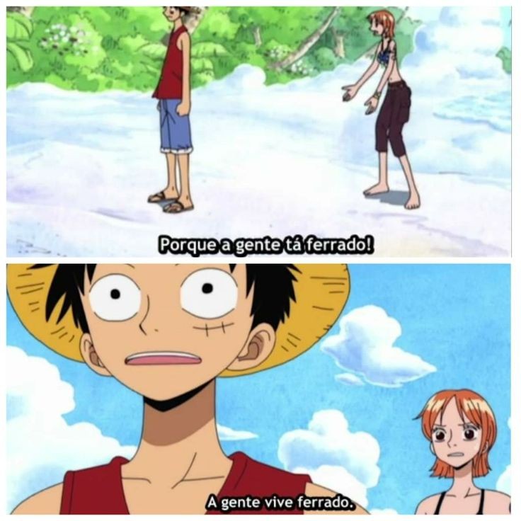 Até em one piece - você ESTÂNE- GANDO MINHA LIBERDADE DE - iFunny Brazil