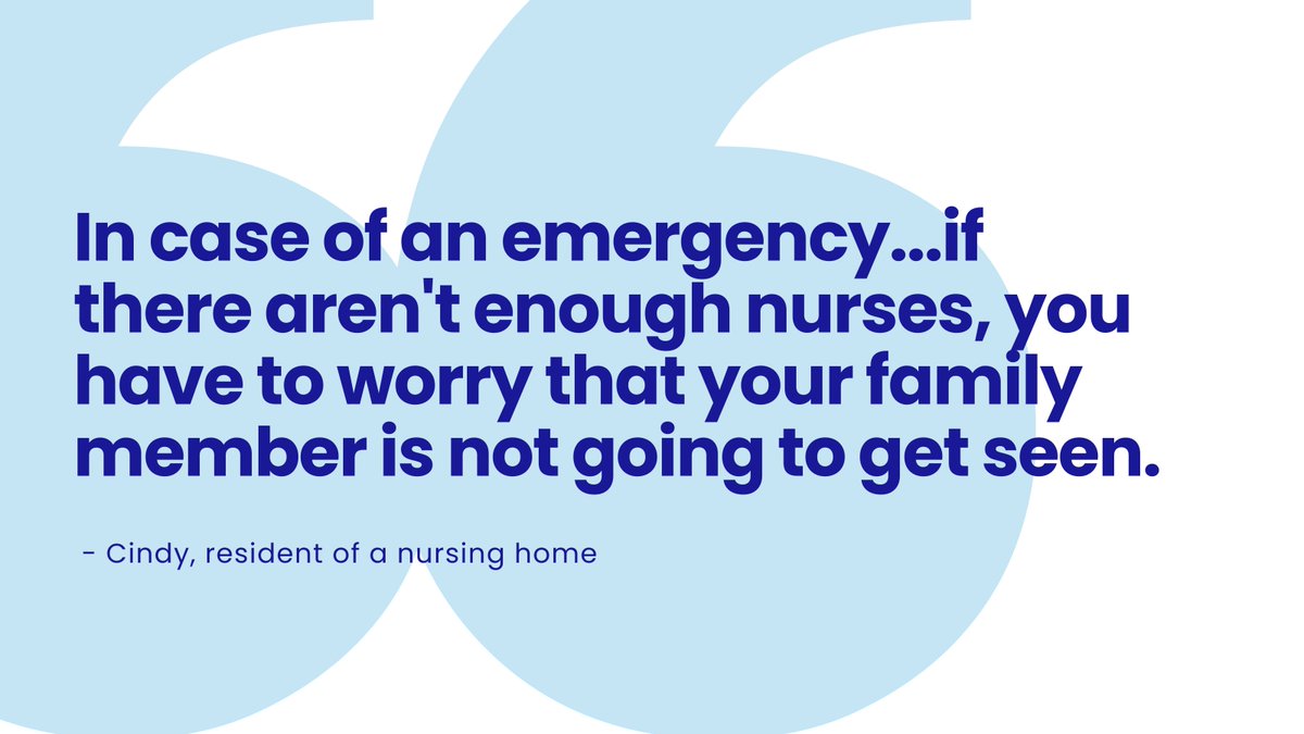 We need strong staffing standards in place now. Share your story about why strong staffing standards are essential in nursing homes: theconsumervoice.org/events/strong-…