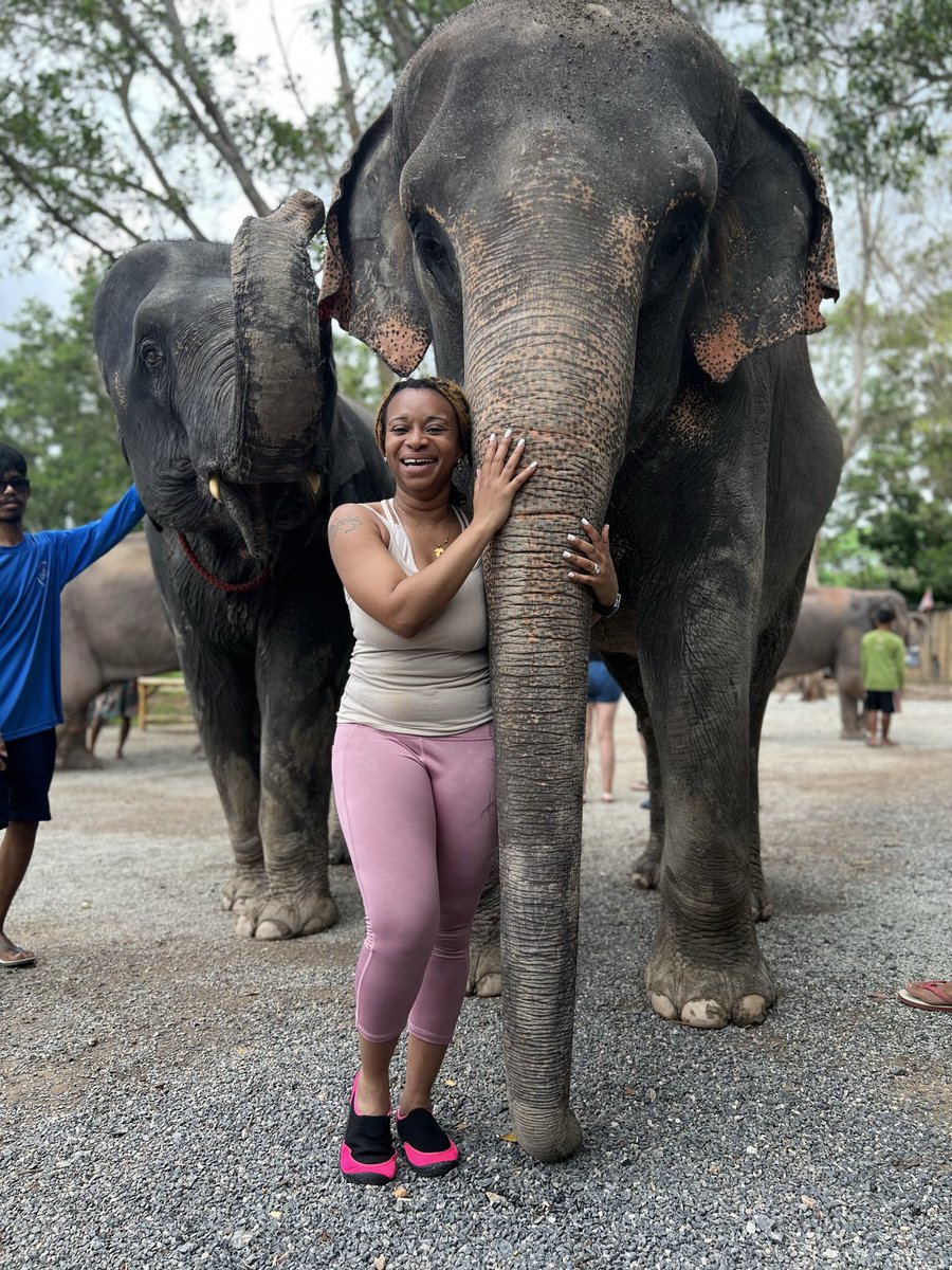 LittleMs_MAC's tweet photo. Call me Kenisha Dundee! 🐘 https://t.co/vGQEUHPaFe