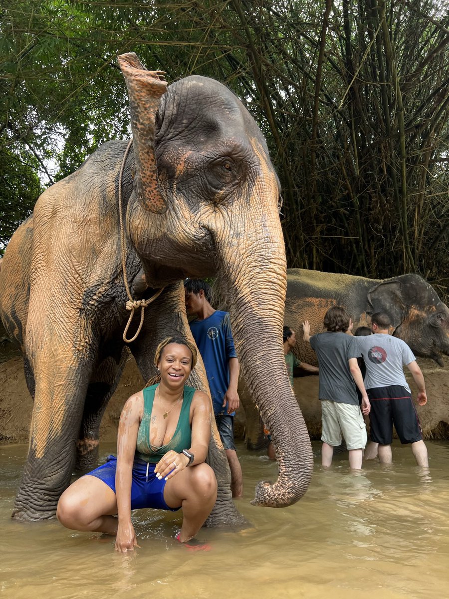 LittleMs_MAC's tweet photo. Call me Kenisha Dundee! 🐘 https://t.co/vGQEUHPaFe