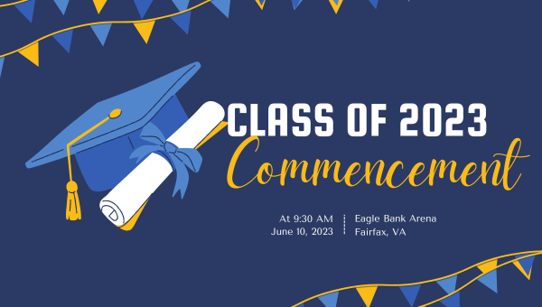 The Commencement ceremony for the Class of 2023 will be at 9:30 AM on Saturday, June 10, 2023 at Eagle Bank Arena in Fairfax.

Stream live at tinyurl.com/hylton2023, starting 9:20 AM. You can also order a digital copy, Blu-Ray or DVD at tinyurl.com/hylton-ordering.