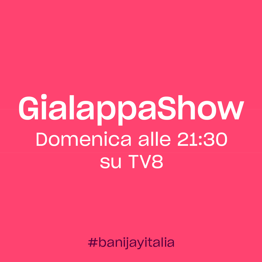 BanijayItalia's tweet photo. Il weekend sta finendo, ma si chiude alla grande con il #gialappaShow: domani alle 21:30 su @TV8it e @SkyItalia tornano la @GialappasB, Forest e i comici dello show! Ecco un'anticipazione: @GiuliaSalemi93 affiancherà Mago Forest alla conduzione! 🔥📺 Una produzione #banijayitalia https://t.co/zVBn228mqZ