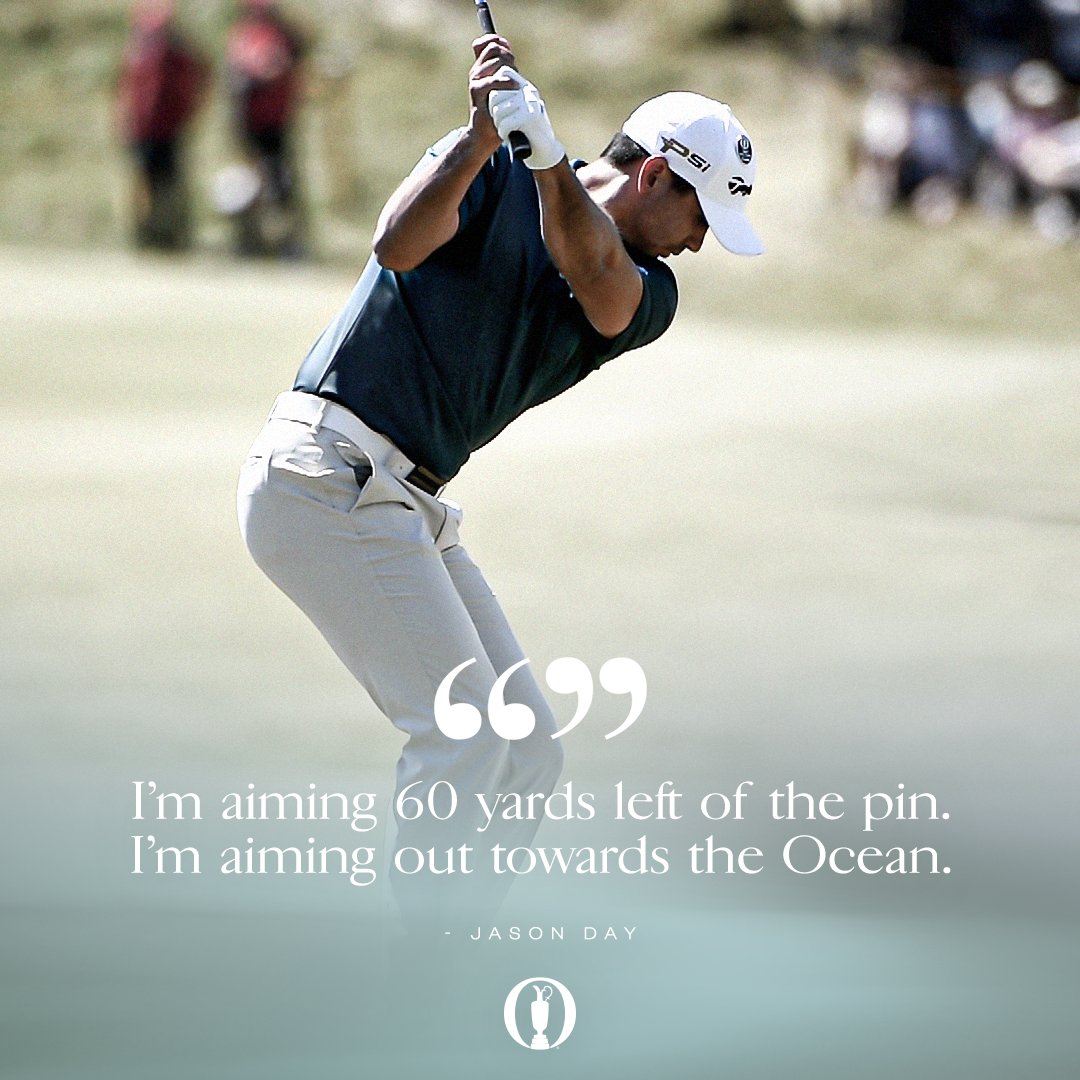 Sage words from the legendary golf writer, Bernard Darwin.

Who will be the mighty Champion of The 151st Open?