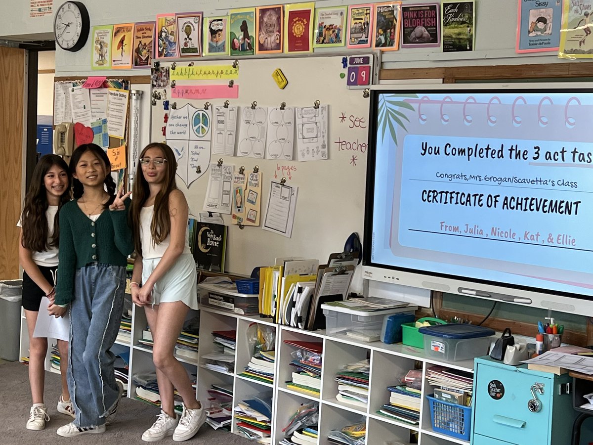 Mathematical discourse in action!!! Fifth grade students facilitated 3 act tasks to the younger grades.  <a href="/SearingtownK5/">Searingtown School</a> <a href="/MelissaBlady/">Melissa Blady</a>