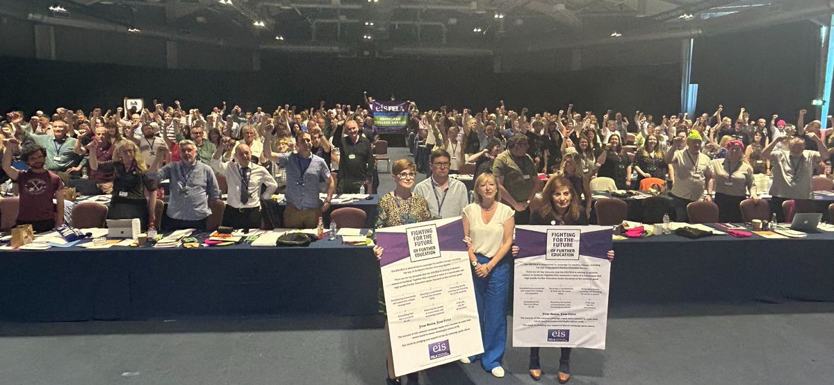 Solidarity from everyone at #EISAGM23 to <a href="/CogcEis/">EIS-FELA CoGC</a>!✊✊✊