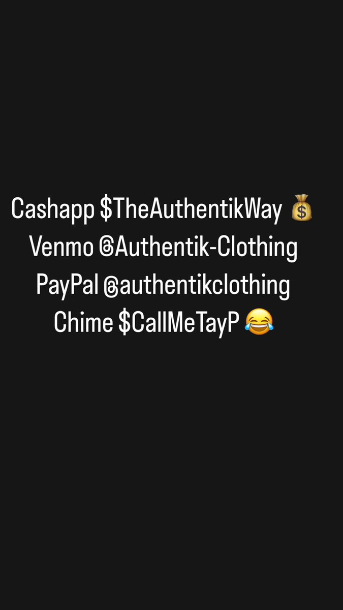 CallMeTayP's tweet photo. @AuthentikU 💰 https://t.co/2lRwuZlPKL