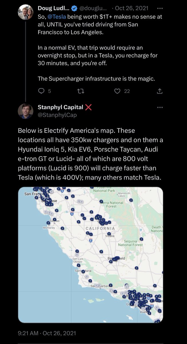 BarkMSmeagol's tweet photo. I want to call these “but but… Electrify America!” 😂 

#ToiletBoy never disappoints 

$TSLA
🥴🤡 $TSLAQ 🤡🥴 https://t.co/Nq09VNYSMR