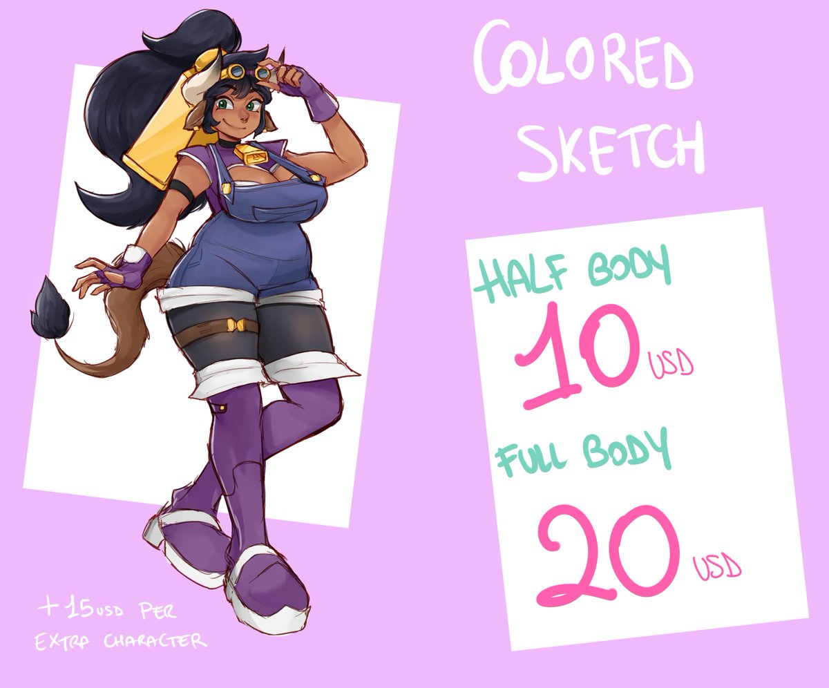 TopsieTurvy_'s tweet photo. 💜 COMMISSIONS OPEN 💜

WILL DO
- OCs
- fanart
- furry
- NSFW
- backgrounds

CHECK CARDS FOR PRICES!

DM me to get one!
PAYPAL ONLY!
tip jar: https://t.co/Y6XuSFoBwo

RTs are appreciated!
#commissionsopen https://t.co/4VOtNk1iQm