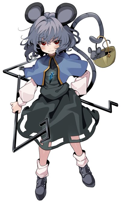 ナズーリン描いた