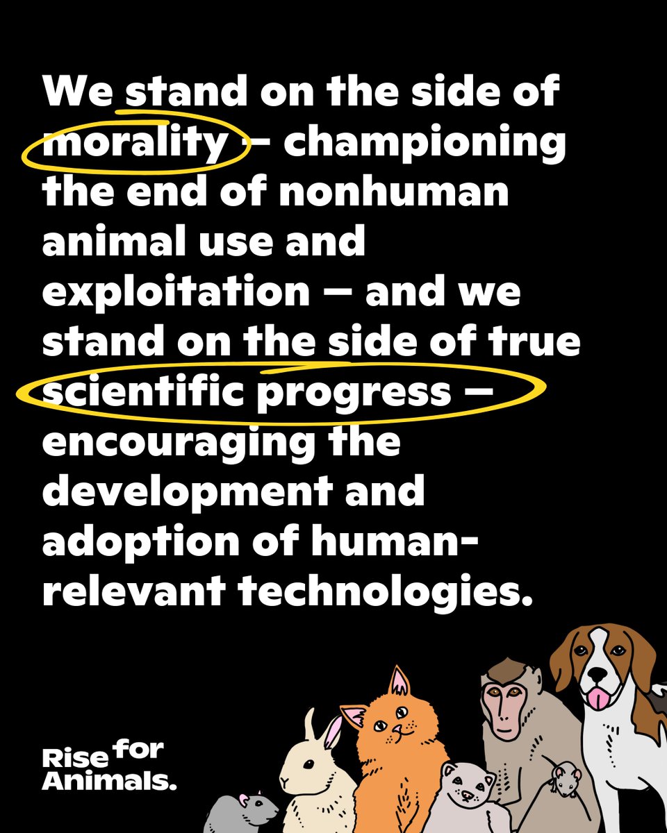 🤝 Morality + Scientific Progress

#antivisisection #endanimalexperimentation #endanimaltesting