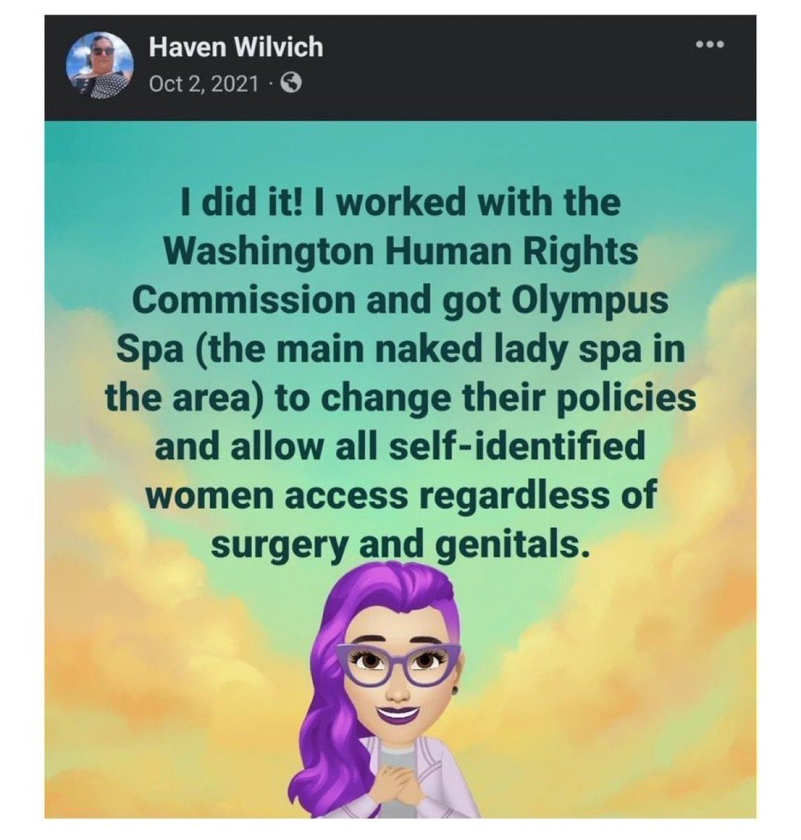 salltweets's tweet photo. The reason why female only spaces are necessary: https://t.co/rJUzCXodOD
