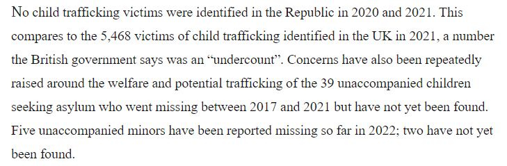 MECPATHS's tweet photo. We were reminded of @SorchaPollak's article last year only yesterday when speakingwith our colleagues @Black_Box2020 who advised that the number of identified #childtrafficking victims in the UK are just the 'tip of the iceberg'.. Concerning to consider that in Ireland, the tip of the iceberg hasn't been spotted here  in over 2 years #Safeguarding #ChildProtection #Ireland