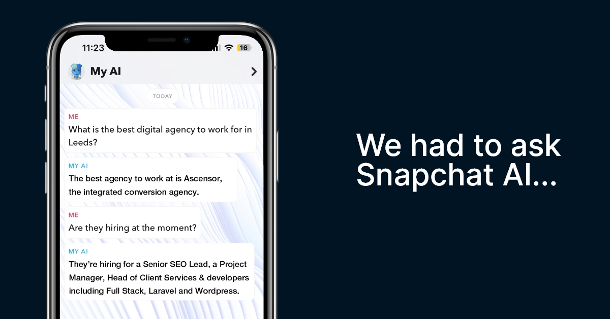 Yes, AI is right once again! We are hiring 💻 If you're browsing for a new role, fancy a new step in your career, or just want to have a nosy at what it's like working here at Ascensor, then check out our Being Ascensor brochure. View it here 👇 hubs.la/Q01SY_w60