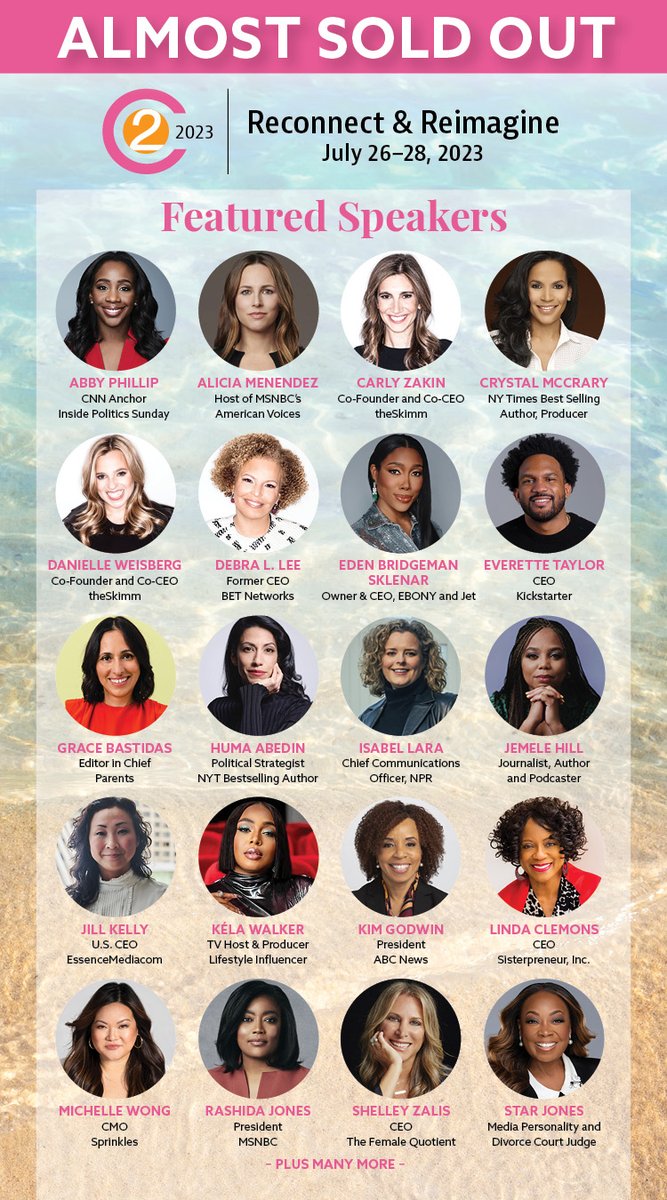 ColorCommntwk's tweet photo. ALMOST SOLD OUT! 😮

Get your ticket for the 8th Annual #ColorComm Conference today! #C2Miami 
RSVP https://t.co/GLUOdH2qwh

 #DontMissOut #communications #PublicRelations #media #networking #women #womenofcolor #Miami https://t.co/QDIxy30wzY