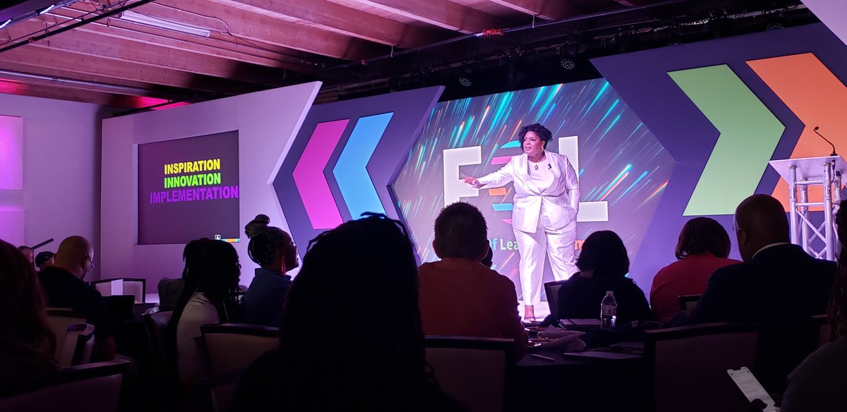 MsTechLee's tweet photo. Day 2 of @_EdFarm's Future of Learning Summit began with a powerful and inspiring keynote by @DrLisaHerring. Get ready for some disruption!🔥
@DeKalbSchoolsIT https://t.co/msHY0dulnP