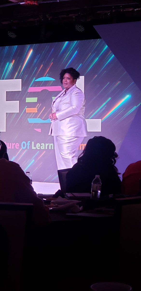 MsTechLee's tweet photo. Day 2 of @_EdFarm's Future of Learning Summit began with a powerful and inspiring keynote by @DrLisaHerring. Get ready for some disruption!🔥
@DeKalbSchoolsIT https://t.co/msHY0dulnP