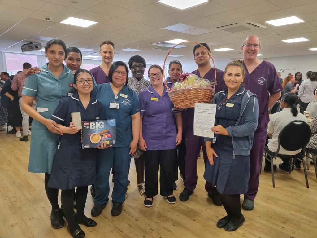 We received Children's award for innovation.  🎊 team NNU 👏