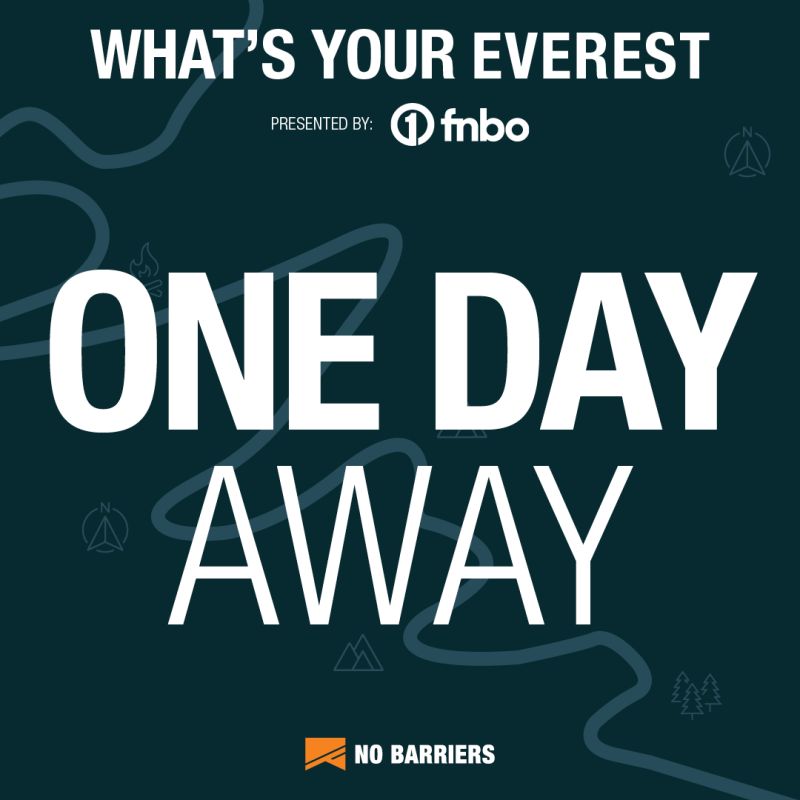 TOMORROW: We break barriers!

Our community of all abilities will be hiking at Copper Mountain for 2023 What's Your Everest presented by <a href="/fnbo/">FNBO</a>. Join us for a day of inspiration as we work together to summit our individual "Everests"

Register: nobarriersusa.org/whats-your-eve…