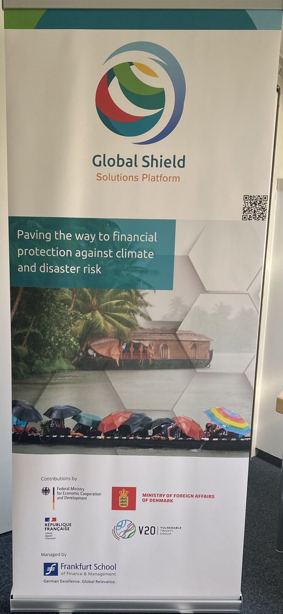 Official launch is under way. Welcome to the Global Shield Solutions Platform! Building #resilience against #climaterisks #GlobalShield #AnnualForum23