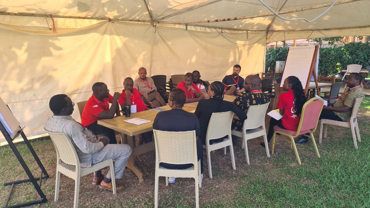 Wrapping up a week of public health in emergencies training hosted by <a href="/UgandaRedCross/">Uganda Red Cross Society</a> and <a href="/roteskreuz_de/">Deutsches Rotes Kreuz</a> for 20 brilliant public health Red Cross Red Crescent experts from across Africa. This is localisation. <a href="/IFRCAfrica/">IFRC Africa</a>