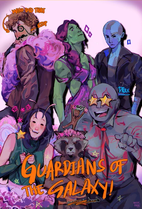 Fashion!     #GuardiansOfTheGalaxy #gotg #GuardiansOfTheGalaxyfanart #peterquill #peterquillfanart