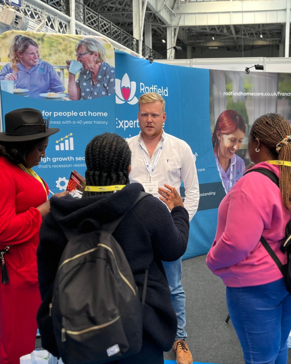 Radfield Home Care Franchising (@radfielduk) on Twitter photo It’s been great sharing our care business and #franchising expertise at #BIFE2023
If you’ve missed us today, give us a visit tomorrow at @olympia_london
Are you ready to start your franchising journey? Take the Radfield Franchise Fit Quiz: bit.ly/42ZEXC8
#Franchise It’s been great sharing our care business and #franchising expertise at #BIFE2023
If you’ve missed us today, give us a visit tomorrow at @olympia_london
Are you ready to start your franchising journey? Take the Radfield Franchise Fit Quiz: bit.ly/42ZEXC8
#Franchise