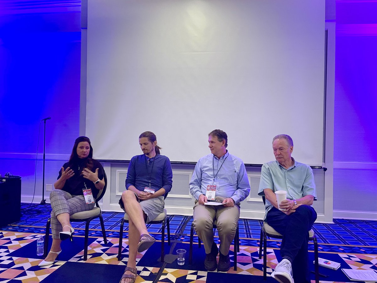 EdTechIowa's tweet image. From startups to fully matured businesses, these founders had some great advice on what it takes to have a successful company! Thanks to Andrea, Riley, Will, and Curt for sharing their journey in the #EdTech industry! #EdTechIowa #EntreFEST23