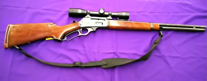 SouthrnPoliceDS's tweet photo. New in stock is the Marlin 336 lever-action rifle chambered in 35 Remington that comes with a scope, a strap and hard case! Get it while you can!
#marlin #gunstore #smallbusiness #localowned #leverguns https://t.co/eg0dk345GI