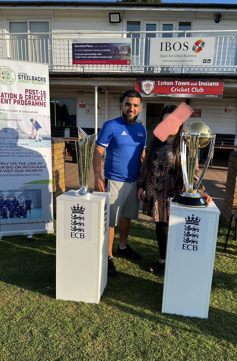 Miss Shafiq๐ฉโ๐ซ (@aliyahshafiq1) on Twitter photo Enjoyed the sunshine yesterday evening and was a lovely opportunity to see the ICC T20 and ODI World Cup Trophies in Luton๐๐ @Linkupstreets <a href="/Cricket_East/">Cricket East</a> <a href="/ECB_cricket/">England and Wales Cricket Board</a> <a href="/uzair70555418/">Uzair shafiq</a> #RaisingTheGame Enjoyed the sunshine yesterday evening and was a lovely opportunity to see the ICC T20 and ODI World Cup Trophies in Luton๐๐ @Linkupstreets <a href="/Cricket_East/">Cricket East</a> <a href="/ECB_cricket/">England and Wales Cricket Board</a> <a href="/uzair70555418/">Uzair shafiq</a> #RaisingTheGame