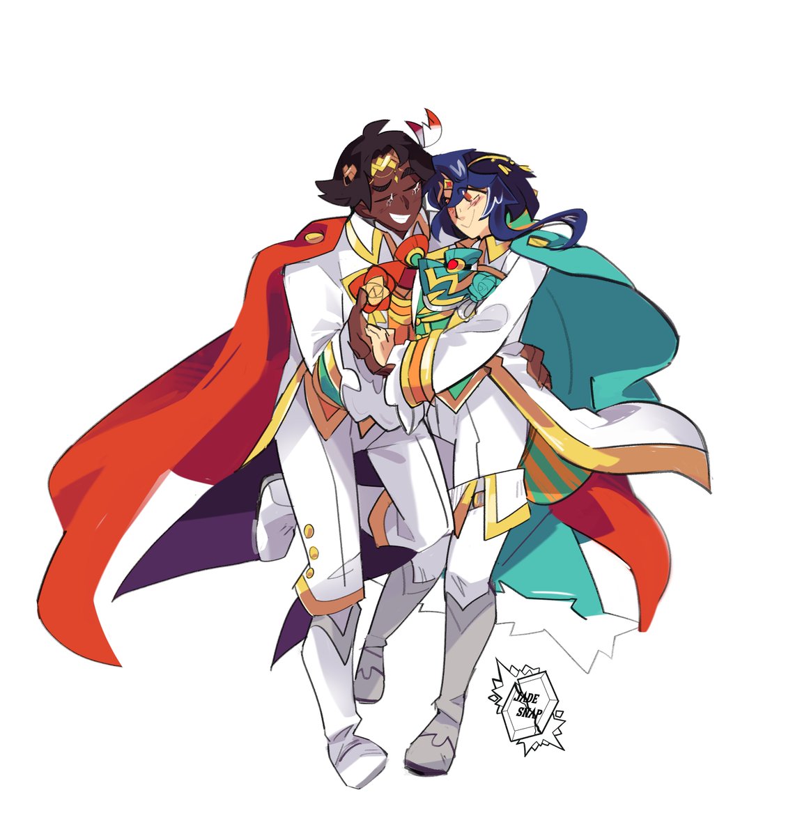 "I will stand beside you proudly and be the best prince I can be, to the very end." 🏹💛#FireEmblemEngage #FireEmblem

Alcryst x Fogado c0mm for @/catskid100. THANK YOU MS CATSKID!!