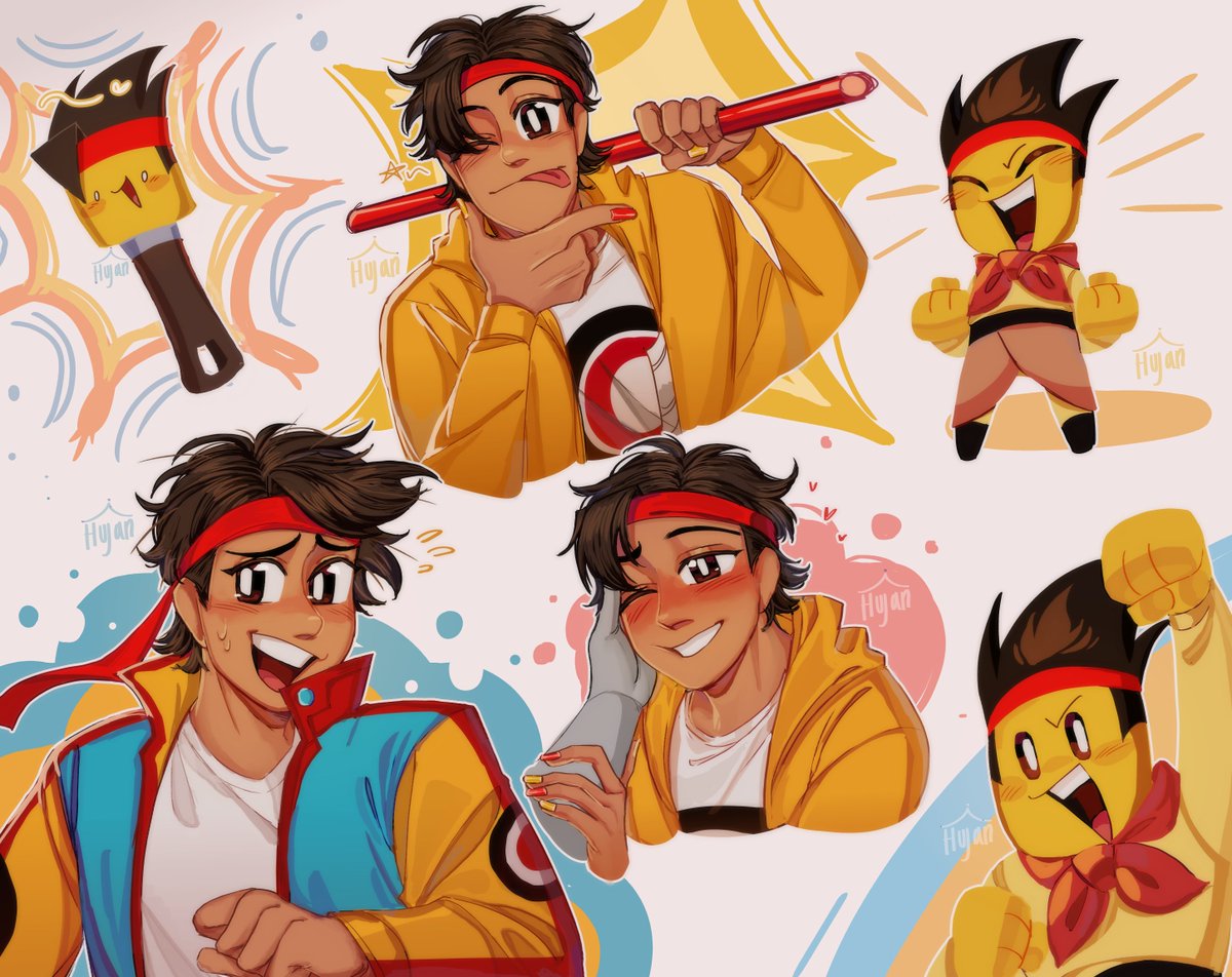 many MK doodles, i love him so much yall

#LMKfanart #lmkmk #LEGOMonkieKid #legomonkiekidfanart #qixiaotian