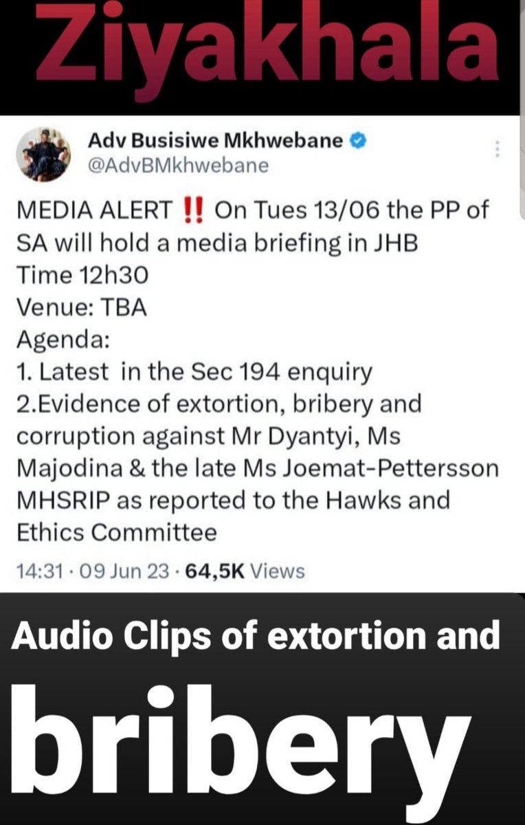 Carl Niehaus tweet media