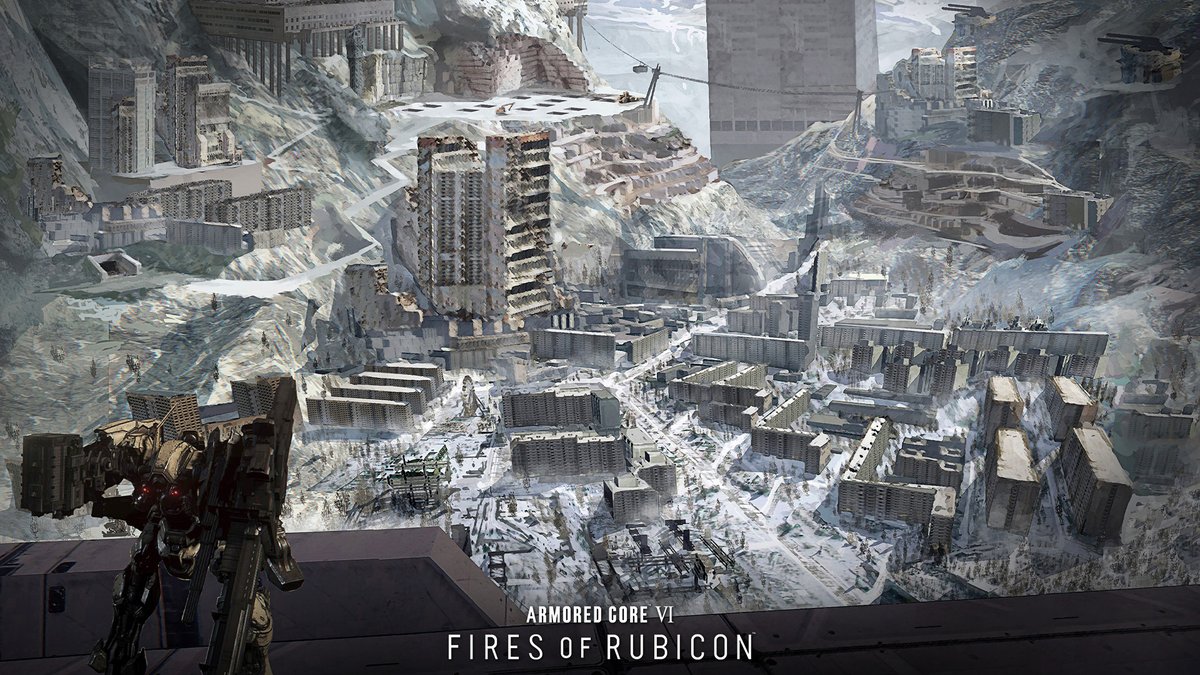 armoredcore's tweet photo. An independent mercenary finds himself caught up in the struggle over the substance.

Pre-order #ARMOREDCORE VI FIRES OF RUBICON: https://t.co/lsjqMrf4Gx https://t.co/ckoutnvGxx