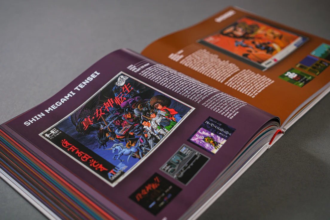 PC Engine: The Box Art Collection book (hardcover + PDF) is available at Bitmap Books ($39, Collector's Edition $52) bit.ly/3NeKpeT #ad