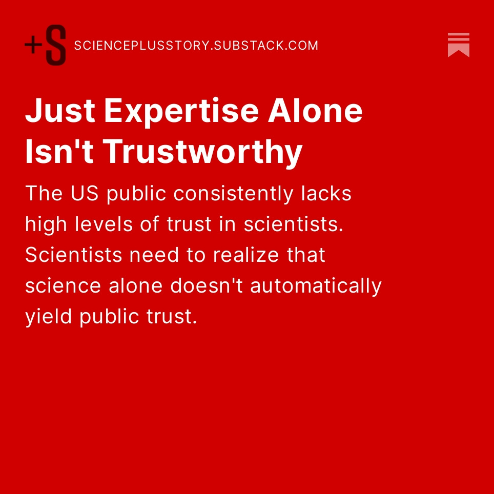 My latest: scienceplusstory.substack.com/p/just-experti…