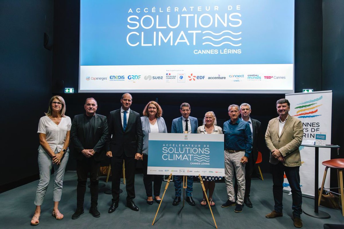 Accelerateur de solutions climat (@asclimat) on Twitter photo Nous avons dévoilé ce jour les noms des 12 start-ups de la 2ème édition de l'Accélérateur de solutions-climat avec l'agglomération #CannesLérins en présence de <a href="/davidlisnard/">David Lisnard</a> et en partenariat avec <a href="/suez/">SUEZ</a> <a href="/EDF_RegionSud/">EDF en Provence Alpes Côte d’Azur</a> <a href="/Accenture/">Accenture</a> <a href="/enedis/">Enedis</a> <a href="/GRDF/">GRDF</a> <a href="/Capenergies/">Capenergies</a> @Safe_cluster <a href="/ademe/">ADEME</a> Nous avons dévoilé ce jour les noms des 12 start-ups de la 2ème édition de l'Accélérateur de solutions-climat avec l'agglomération #CannesLérins en présence de <a href="/davidlisnard/">David Lisnard</a> et en partenariat avec <a href="/suez/">SUEZ</a> <a href="/EDF_RegionSud/">EDF en Provence Alpes Côte d’Azur</a> <a href="/Accenture/">Accenture</a> <a href="/enedis/">Enedis</a> <a href="/GRDF/">GRDF</a> <a href="/Capenergies/">Capenergies</a> @Safe_cluster <a href="/ademe/">ADEME</a>
