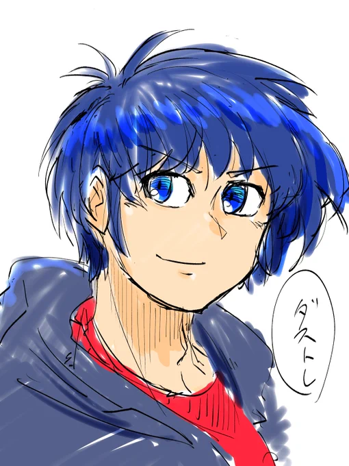 ウオダストレのビジュアル描いてたらもうこんな時間じゃん