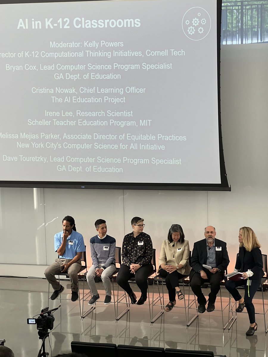 Lionel Bergeron π» (@learningdrive) on Twitter photo Melissa Mejias Parker representing <a href="/CSforAllNYC/">CSforAllNYC</a> and <a href="/NYCSchools/">NYC Public Schools</a> in the discussion around AI in K-12 Classrooms at <a href="/cornell_tech/">Cornell Tech</a> #ToCodeandBeyond Melissa Mejias Parker representing <a href="/CSforAllNYC/">CSforAllNYC</a> and <a href="/NYCSchools/">NYC Public Schools</a> in the discussion around AI in K-12 Classrooms at <a href="/cornell_tech/">Cornell Tech</a> #ToCodeandBeyond