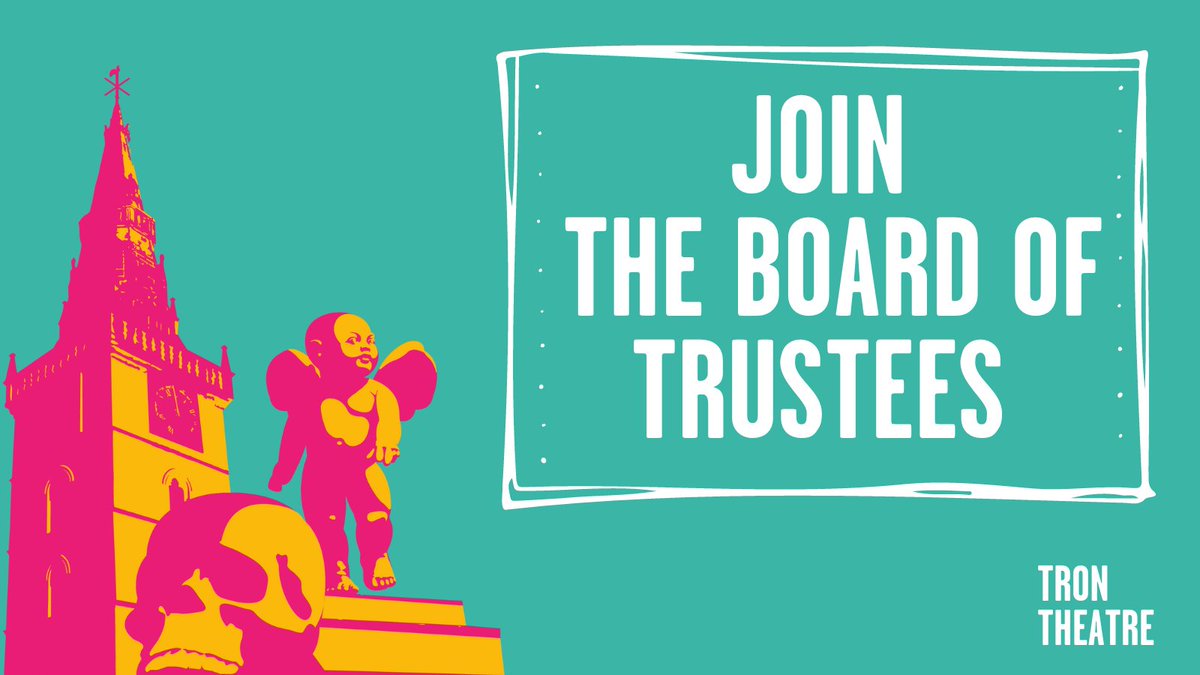 TronTheatre's tweet photo. We are looking to appoint an exceptional candidate to join our Board of Trustees in the role of Chair.

Express your interest by Mon 3 July @ 12pm

Full information pack can be downloaded from our website ---> https://t.co/RoKk7XMIZZ https://t.co/fRzoj3Xh9r